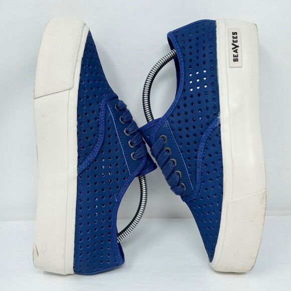 SeaVees Legend Platform Sneakers Women's Size 7.5 Nubuck Leather Portal - Picture 8 of 10